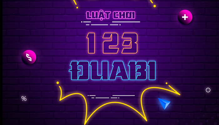 luật chơi 123duabi