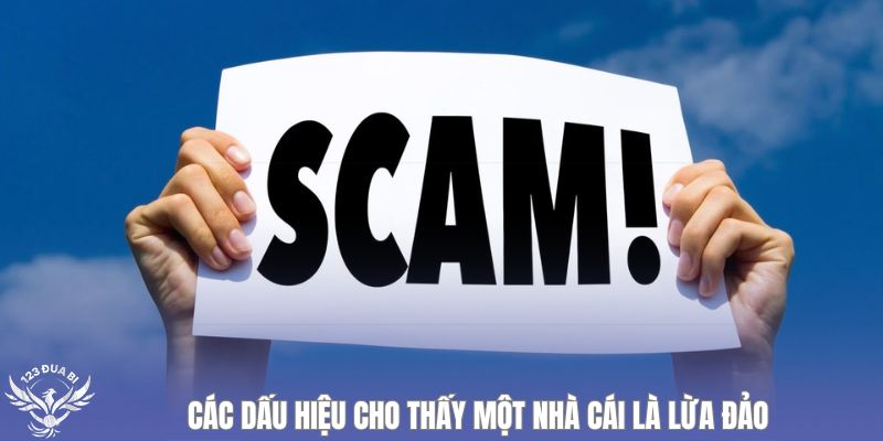 6 dấu hiệu của nhà cái lừa đảo