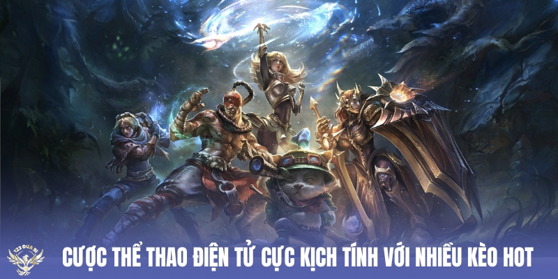 cược thể thao điện tử cực kích tính với nhiều kèo hot