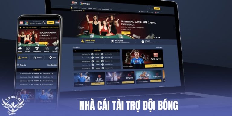 nhà cái tài trợ đội bóng